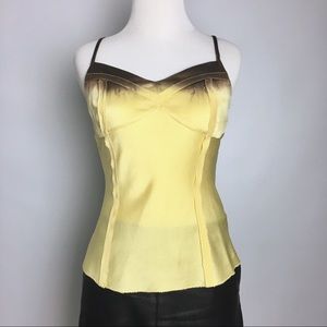Stunning American Retro silk dip-dye Cami